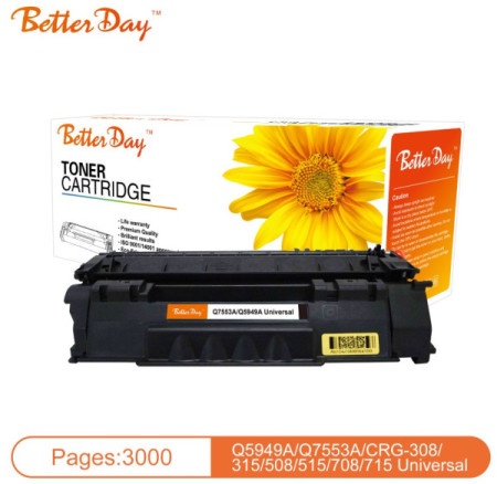 BetterDay 1160/1320/P2015 Q5949A/Q7553A Toner zam. kaseta za HP 3k