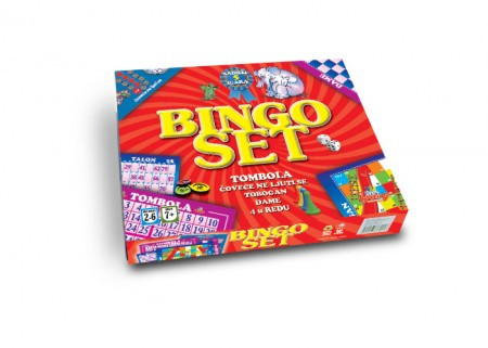 Bingo set - 5 društvenih igara ( 774291 )