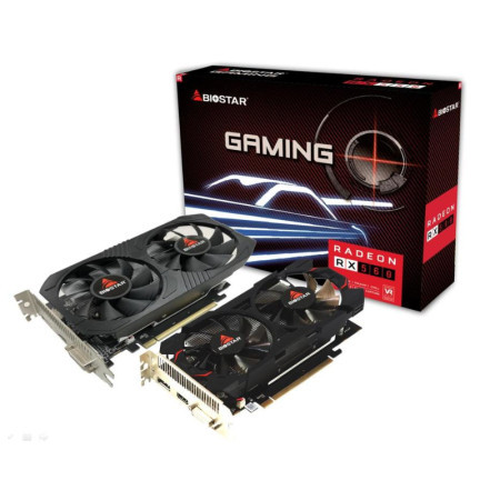 Biostar grafička kartica RX560 4GB GDDR5 128 bit DVIDPHDMI - Img 1