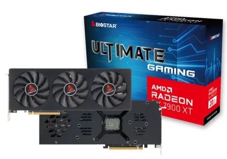 Biostar rx-7900xt 20gb gddr6 320 bit 3xdp/hdmi Graficka karta -1