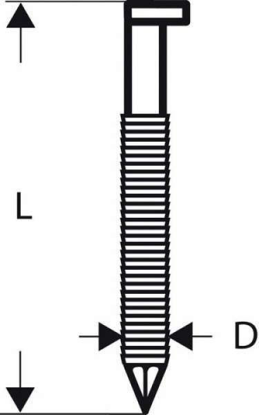 Bosch 2608200017 ekser sa prugama D–glava SN34DK 80R, 3,1 mm, 80 mm, čista, nabrazdana ( 2608200017 )-1