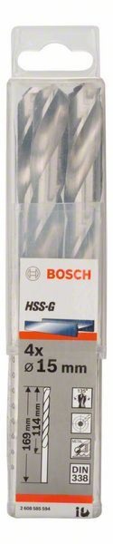 Bosch 2608585594 burgija za metal HSS-G, DIN 338 15 x 114 x 169 mm, 1 komad ( 2608585594. )