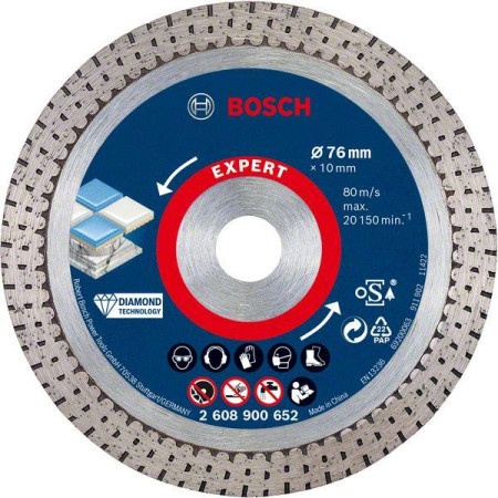 Bosch EXPERT HardCeramic 76 mm dijamantska rezna ploča 76 x 1, 5 x 10 mm ( 2608900652 )