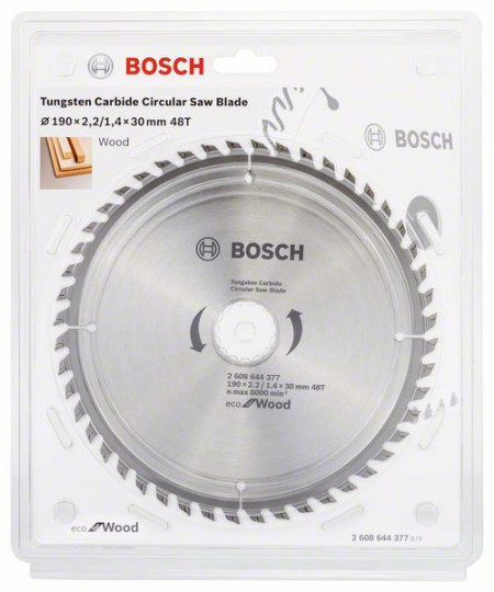 Bosch list kružne testere za drvo 190x2,2x30/48z eco ( 2608644377 )