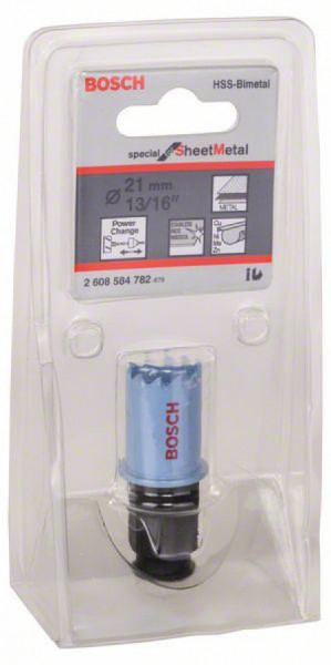 Bosch testera za bušenje provrta sheet metal 21 mm, 13/16" ( 2608584782 )