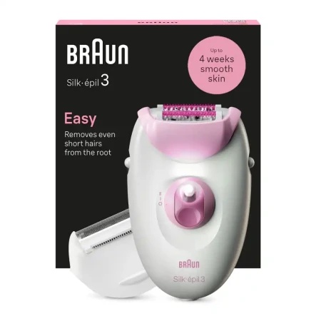 Braun Legepil se3-031pnkbox Epilator