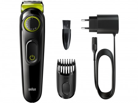 Braun trimer BLK/VTGRN box BT3221 ( 504805 )