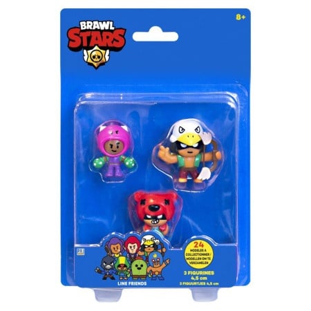 Brawl Stars set 3 figurice 4.5 cm ( 1041117 )