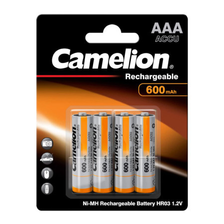 Camelion punjive baterije AAA 600 mAh ( CAM-NH-AAA600/BP4 )