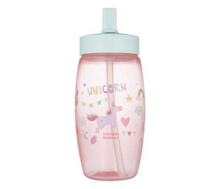 Canpol babies sportska solja sa savitljivim kljunom od 400ml unicorns 56/618_pin ( 56/618_pin )