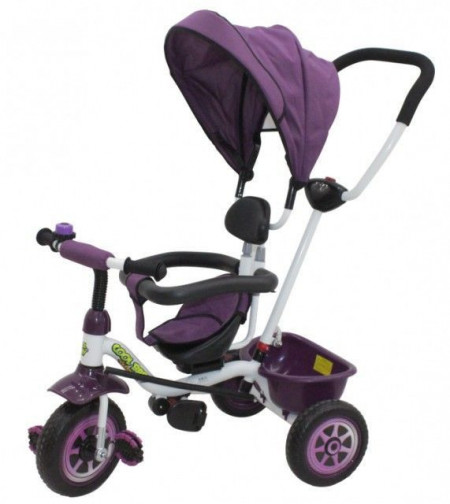 Capriolo Cool Baby Tricikl sa rotirajućim sedištem - ljubičasti ( 290092 ) - Img 1