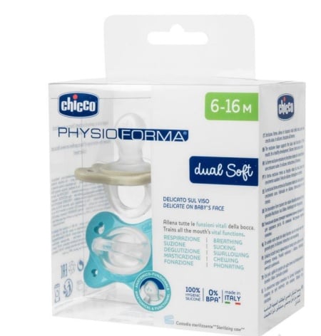 Chicco laža dual soft plava 6-16m 2kom ( A086828 )