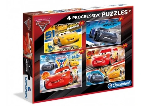 Clementoni puzle Cars 3 20,60,100,180 delova ( 077144 )