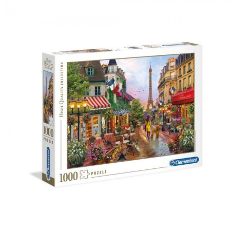 Clementoni puzzle 1000 hqc flowers in paris - 2019 ( CL39482 ) - Img 1