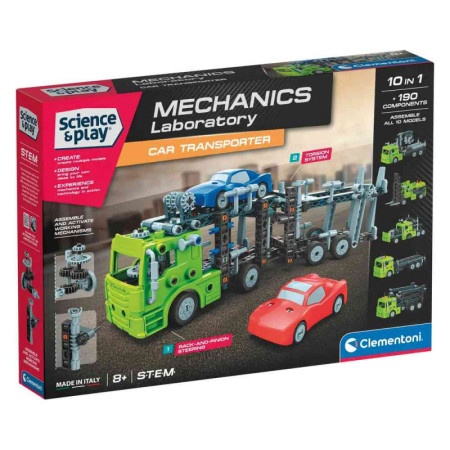 Clementoni Science and play mechanics laboratory car transporter ( CL75132 )