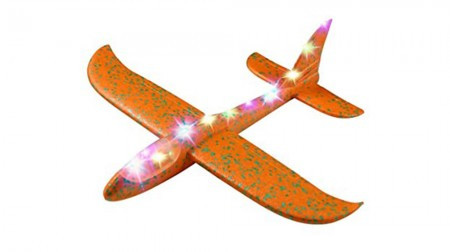 Comic and Online Games Toy plane 48cm Orange with light ( 036583 ) - Img 1
