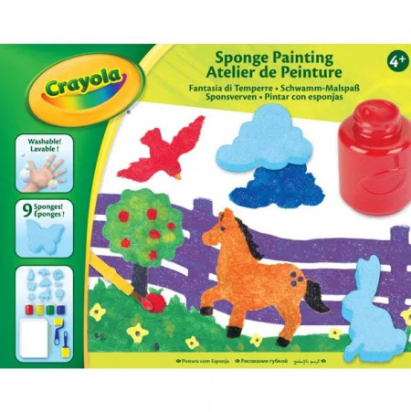 Crayola crayola sponge painting set ( GA256273 ) - Img 1