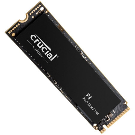 Crucial SSD P3 1000GB1TB M.2 2280 PCIE Gen3.0 3D NAND, RW: 35003000 MBs, Storage Executive + Acronis SW included ( CT1000P3SSD8 ) - Img 1