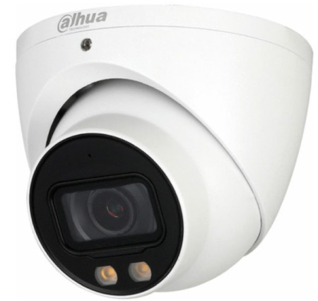 Dahua HAC-HDW1239T-A-LED 2Mpix, 3,6mm ugradjen mikrofon,FULL COLOR metalno kuciste 40m kamera - Img 1