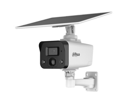 Dahua IPC-HFW2441DG-4G-SP-B 4MP Smart Dual Light Fixed-focal Bullet 4G Solar Power Network Camera