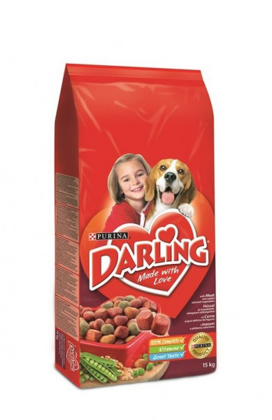 Darling granula za odrasle pse meso 15kg ( 1098 ) - Img 1