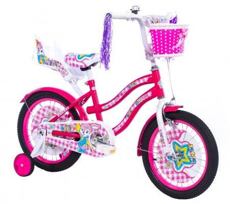 Dečiji Bicikl Lilly 16&quot; roza/bela ( 650094 ) - Img 1