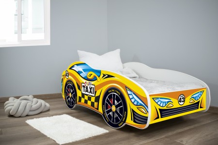 Dečiji krevet 140x70(trkački auto) TAXI ( 7557 )