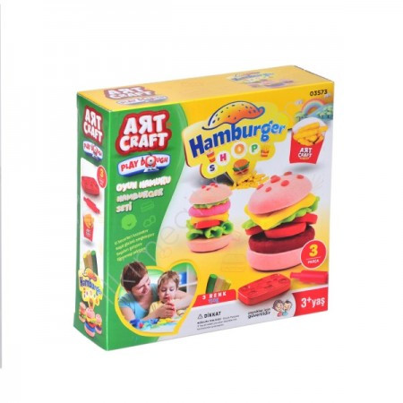 Dede plastelin set za igru - hamburger ( 035735 ) - Img 1