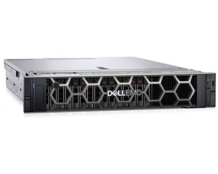 Dell poweredge r550 xeon silver 4310 12c 1x16gb h355 1x600gb sas 1100w (1+1)