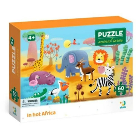 Dodo puzzle u toploj africi, 60 komada ( A066215 )