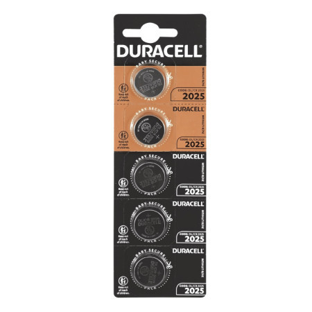 Duracell dugmaste baterije CR2025 ( DUR-CR2025/BP5 )
