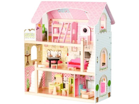 Eco Toys drvena kućica za lutke fairy tale residence ( ZA-4110 ) - Img 1