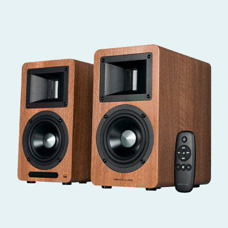 Edifier airpulse A80 BT 2.0 100W speakers wood brown ( 4091 )