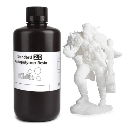Elegoo standard resin 2.0 1kg - white ( 054036 ) - Img 1