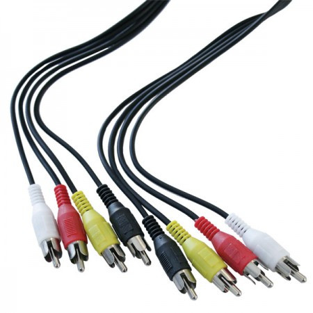 Elit+ konekt.kabl za hi-fi 4xrca utikača-4xrca utikača 1.5m ( EL76715 )