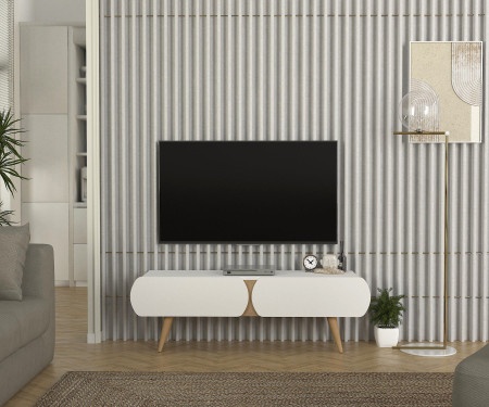Elody 120 tv komoda bela-bukva ( 0000414 )