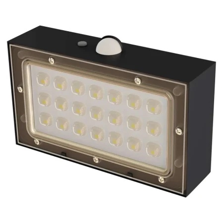 Emos zg162s Led zidna lampa solarna sa senzorom pokreta brixo nw 350lm ip65 crna ( 3554 )