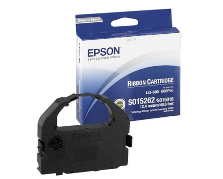 Epson black ribbon cartridge for LQ-670/680/pro/860/1060/25xx ( C13S015262 )