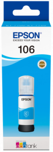 Epson C13T00R240 106 EcoTank cyan ink cartridge - Img 1