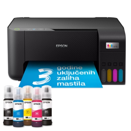 Epson L3230 EcoTank, print-scan-copy, Color, A4, 5760X1440, USB, Manual Duplex ( C11CJ68407 )