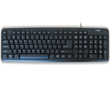 Etech E-5050 PS2 YU crna tastatura - Img 1