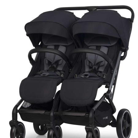 Eurocart easy go echo ebony black kolica za blizance ( W/EA/ECHO/EB )