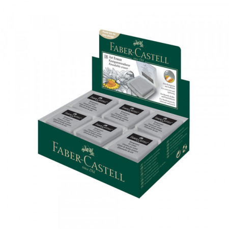 Faber Castell gumica umetnička gnjeca siva (1/18) 01805 127220 ( 3847 ) - Img 1