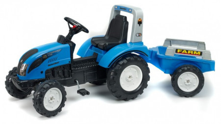 Falk Toys Traktor Landini Power Mondial sa prikolicom 1050AB - Img 1