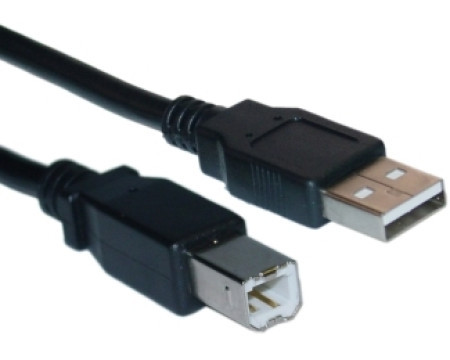FastAsia kabl USB A - USB B M/M 5m crni