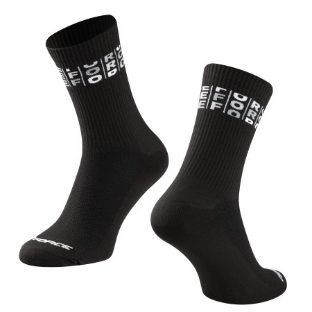 Force čarape force mesa, crna l-xl/42-46 ( 90085756 )