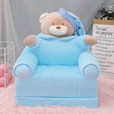 Foteljica za decu Sleeping Bear Blue B028