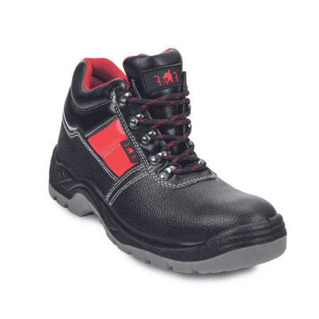 Fridrich s3 duboke zaštitne cipele, kožne, crno-crvena, veličina 44 ( 1020011260720044 ) - Img 1