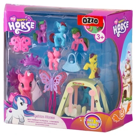 Fun horse, set figura, poniji sa krilima, ljuljaška ( 867197 )