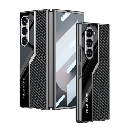 Futrola leather style za samsung f956b galaxy z fold 6 5g karbon crna (gkk case) ( F116725 )